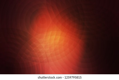Dark Red vector cover with spots. Abstract illustration with colored bubbles in nature style. Beautiful design for your business advert.