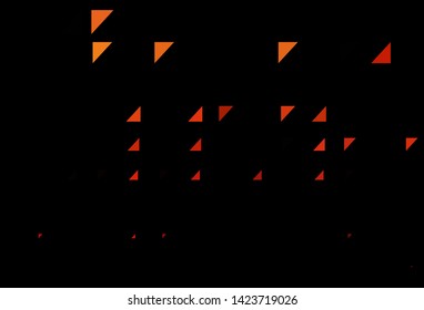 Dark Red vector cover with spots. Blurred decorative design in abstract style with bubbles. Design for posters, banners.