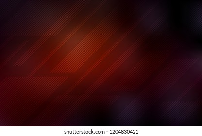 Dark Red vector cover with stright stripes. Shining colored illustration with sharp stripes. Pattern for your busines websites.