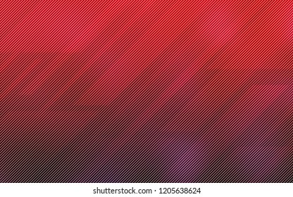 Dark Red vector cover with stright stripes. Shining colored illustration with sharp stripes. Best design for your ad, poster, banner.