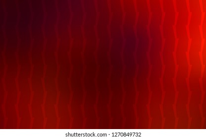 Dark Red vector cover with stright stripes. Shining colored illustration with sharp stripes. Best design for your ad, poster, banner.
