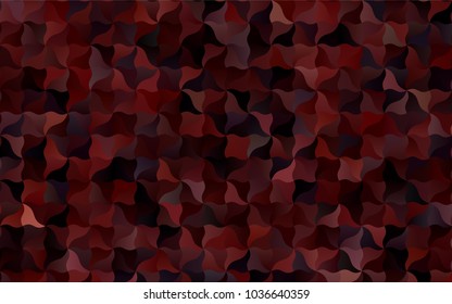 Dark Red vector crooked abstract background. A completely new color illustration in a vague style. The pattern of blurred lines for your business design.