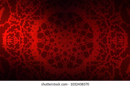 Dark Red vector doodle blurred background. Decorative shining childish illustration with doodles on abstract template. A completely new template for your business design.