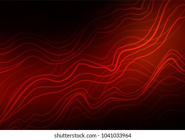 Dark Red vector doodle blurred background. Doodles on blurred abstract background with gradient. The template can be used as a background for cell phones.