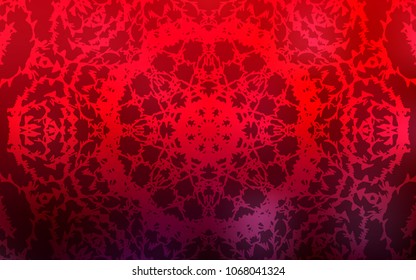 Dark Red vector doodle blurred background. Creative illustration in blurred style with doodles made by child. The template can be used as a background for cell phones.