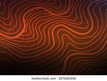 Dark Red vector doodle blurred pattern. Doodles on blurred abstract background with gradient. Brand-new style for your business design.