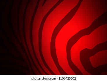 Dark Red vector doodle blurred texture. Ethnic elegant natural pattern with gradient. The pattern can be used for coloring books and pages for kids.