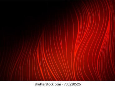 Dark Red vector doodle blurred texture. Shining colored illustration with doodles in Zen tangle style. Hand painted design for web, wrapping, wallpaper.