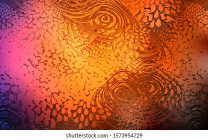 Dark Red vector doodle bright pattern. Glitter abstract illustration with doodles and flowers. Brand-new style for your business design.