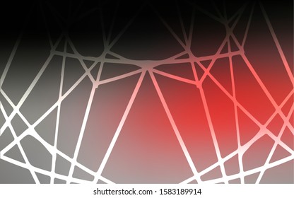 Dark Red vector doodle bright layout. Doodle illustration made by child in Origami style with gradient. The pattern can be used for wallpapers and coloring books.