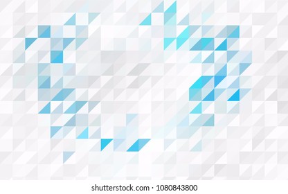 Dark Red vector geometric simple minimalistic background, which consist of triangles on white background. Triangular pattern with gradient for your business design. 