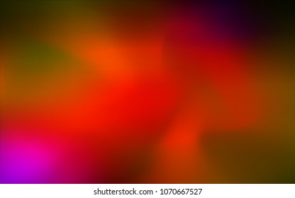 Dark Red vector glossy abstract layout. Brand-new colored illustration in blurry style with gradient. The textured pattern can be used for background.