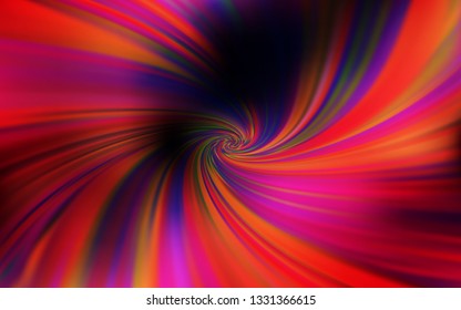 Dark Red vector glossy abstract background. Creative illustration in halftone style with gradient. New style design for your brand book.