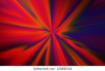 Dark Red vector glossy abstract backdrop. Creative illustration in halftone style with gradient. Background for designs.