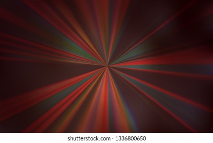 Dark Red vector glossy abstract layout. Colorful abstract illustration with gradient. New style design for your brand book.