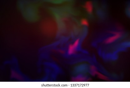 Dark Red vector glossy abstract backdrop. Creative illustration in halftone style with gradient. New way of your design.