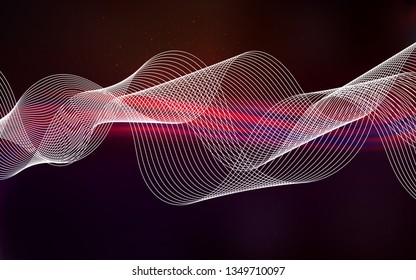 Dark Red vector glossy abstract backdrop. A completely new colored illustration in blur style. Elegant background for a brand book.