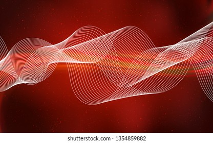 Dark Red vector glossy abstract layout. Glitter abstract illustration with gradient design. New way of your design.