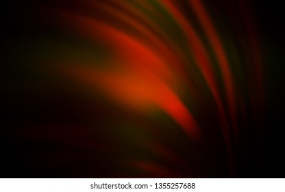 Dark Red vector glossy abstract layout. Colorful illustration in abstract style with gradient. Elegant background for a brand book.