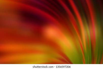 Dark Red vector glossy abstract backdrop. A completely new colored illustration in blur style. New style design for your brand book.