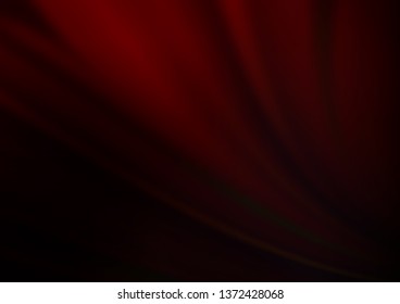 Dark Red vector glossy abstract background. An elegant bright illustration with gradient. The template can be used for your brand book.