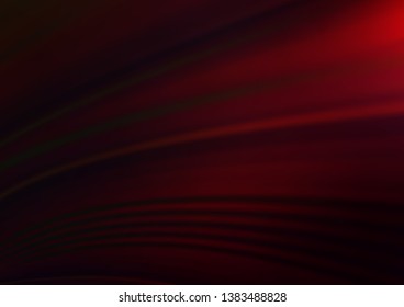 Dark Red vector glossy abstract template. Colorful illustration in abstract style with gradient. The elegant pattern for brand book.