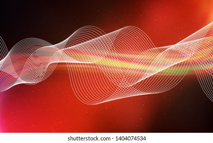 Dark Red vector glossy abstract layout. An elegant bright illustration with gradient. Elegant background for a brand book.