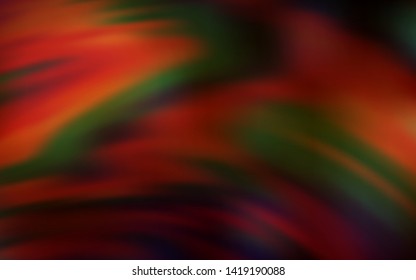 Dark Red vector glossy abstract layout. New colored illustration in blur style with gradient. New way of your design.
