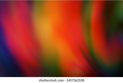 Dark Red vector glossy abstract layout. Colorful abstract illustration with gradient. Completely new design for your business.