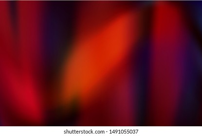 Dark Red vector glossy abstract layout. A completely new colored illustration in blur style. The best blurred design for your business.