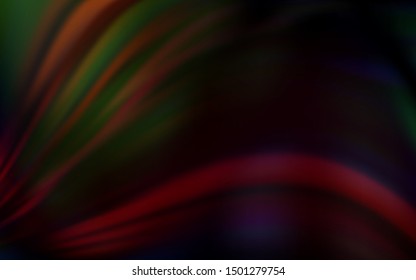 Dark Red vector glossy abstract layout. Glitter abstract illustration with gradient design. New style for your business design.