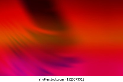 Dark Red vector glossy abstract layout. Colorful abstract illustration with gradient. New style design for your brand book.
