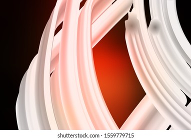 Dark Red vector glossy abstract background. Colorful illustration in abstract style with gradient. New design for your business.