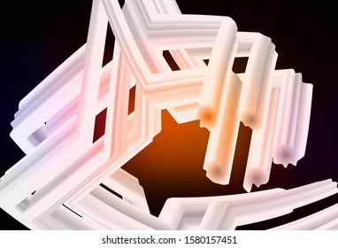 Dark Red vector glossy abstract backdrop. New colored illustration in blur style with gradient. New style for your business design.