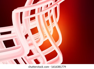 Dark Red vector glossy abstract background. Glitter abstract illustration with gradient design. Background for designs.