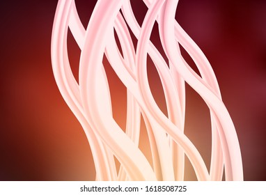 Dark Red vector glossy abstract layout. Abstract colorful illustration with gradient. Elegant background for a brand book.