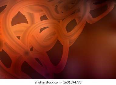 Dark Red vector glossy abstract layout. Glitter abstract illustration with gradient design. Completely new design for your business.