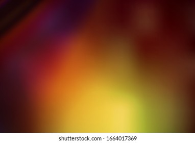 Fondo abstracto brillante vector rojo oscuro. Ilustración creativa en estilo de medio tono con degradado. Diseño borroso para su sitio web.