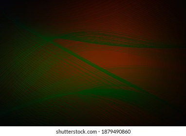 Dark Red vector glossy abstract layout. Colorful illustration in abstract style with gradient. Background for a cell phone.