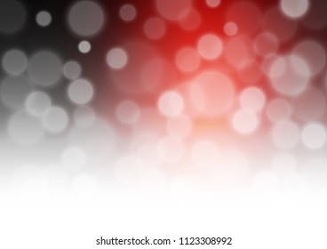 Dark Red vector glossy bokeh pattern. Shining colorful illustration in a Brand new style. A completely new template for your design.