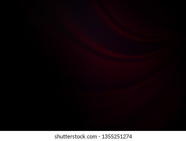 Dark Red vector glossy bokeh pattern. Colorful illustration in blurry style with gradient. A completely new design for your business.