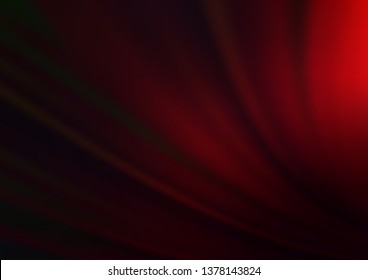 Dark Red vector glossy bokeh pattern. Colorful illustration in blurry style with gradient. The best blurred design for your business.