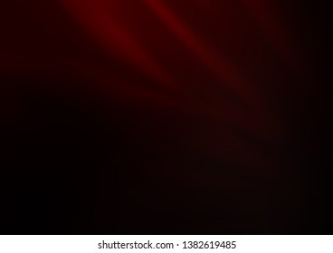 Dark Red vector glossy bokeh pattern. Creative illustration in halftone style with gradient. Brand new style for your business design.