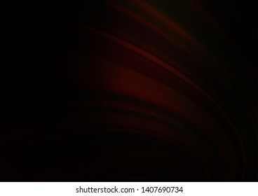 Dark Red vector glossy bokeh pattern. Modern geometrical abstract illustration with gradient. A completely new template for your design.