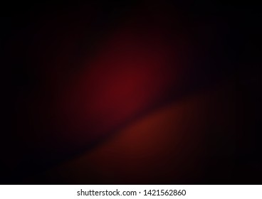 Dark Red vector glossy bokeh pattern. Modern geometrical abstract illustration with gradient. The background for your creative designs.