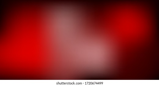 Dark Red vector gradient blur pattern. Abstract colorful illustration in blur style with gradient. Best choice for your design.