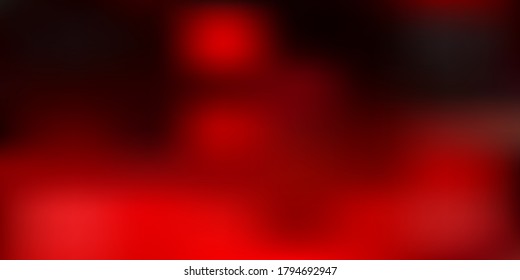 Dark red vector gradient blur texture. Shining colorful blur illustration in abstract style. Sample for your designs.