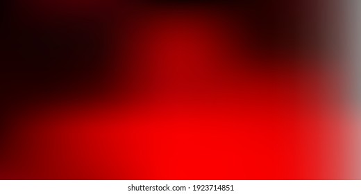 Dark red vector gradient blur background. Colorful illustration with gradient in halftone style. Landing pages design.