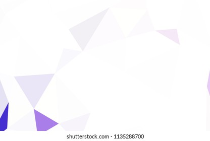 Dark Red vector gradient triangles texture. Creative illustration in halftone style with triangles. A new texture for your web site.