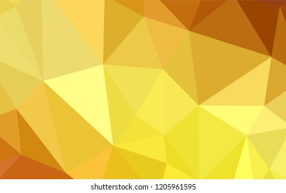 Dark Red vector gradient triangles texture. A completely new color illustration in a polygonal style. Polygonal design for your web site.